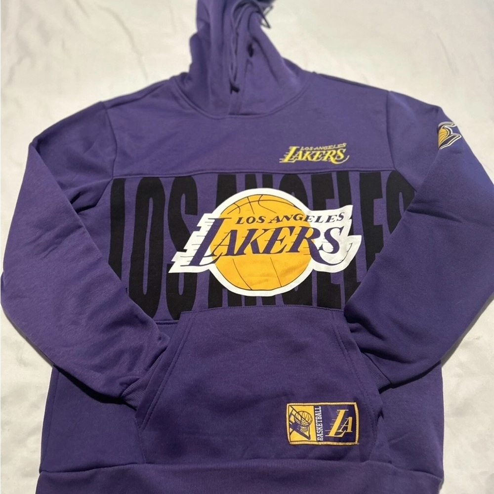 🔥Purple Los Angeles Lakers Game Day Hoodie Size Medium🏀🔥